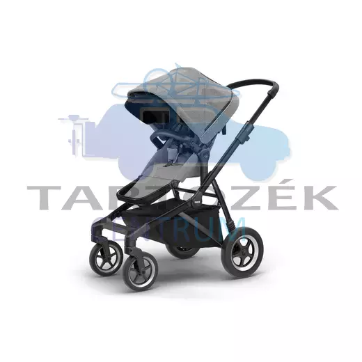 Thule Sleek 11000023 babakocsi, Fekete/szürke