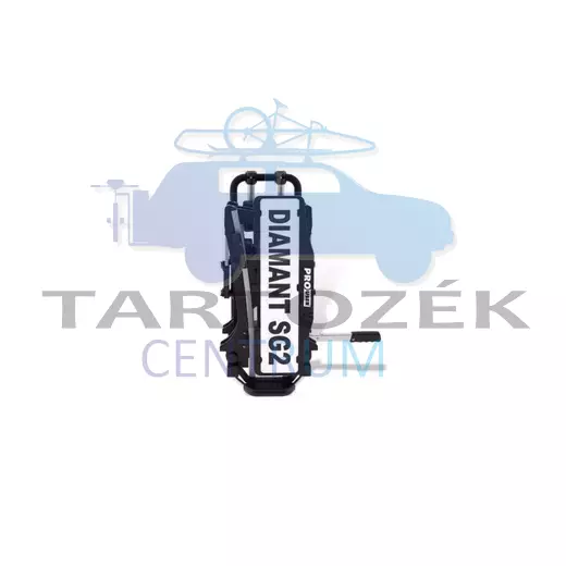 Diamant SG2 Plus 91737 kerékpártartó vonóhorogra, fekete/alumínium