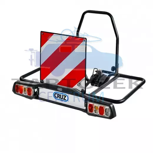 Cruz Rear Cargo 940-536 fényvisszaverő tábla, fekete