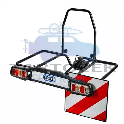 Cruz Rear Cargo 940-536 fényvisszaverő tábla, fekete