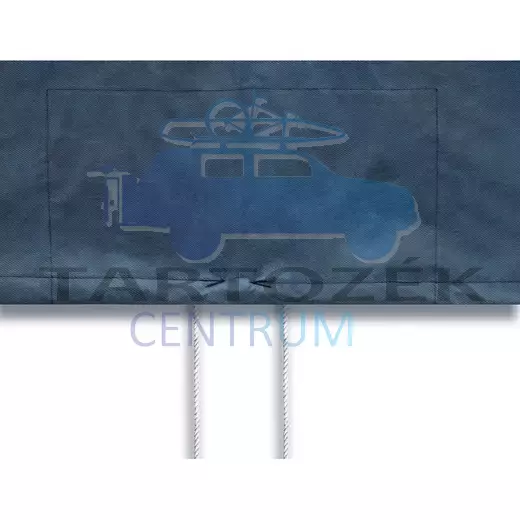CarPassion Premium sedan L 100223 takaróponyva autóra, kék/fekete