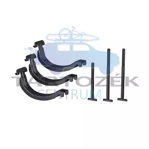 Thule Acélrúd adapter 889800,Fekete