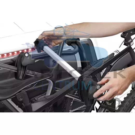 Thule WanderWay 4th Bike Adapter 911700,Fekete/alumínium