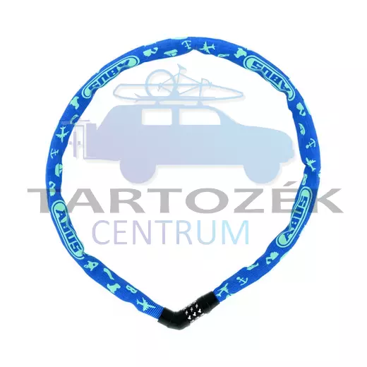 ABUS lakat AB_86809 Steel-O-Chain 4804C/75 kék jel-kódos