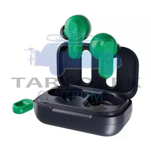 Skullcandy DIME TRUE vezetéknélküli fülhallgató, sötétkék/zöld