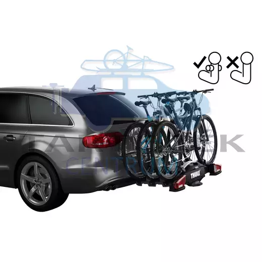 Thule Velocompact FIX4BIKE 961500 kerékpártartó (3+1), Alumínium