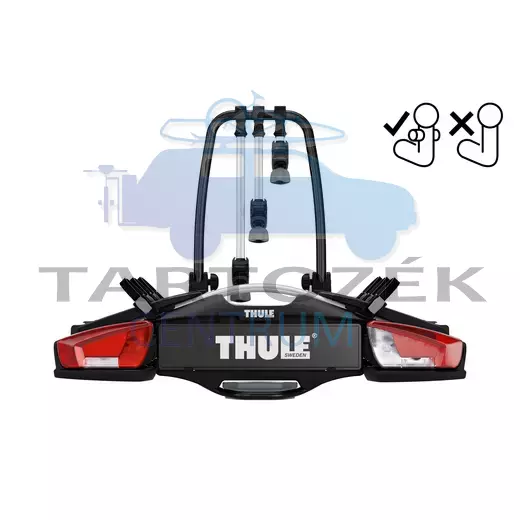 Thule Velocompact FIX4BIKE 961500 kerékpártartó (3+1), Alumínium