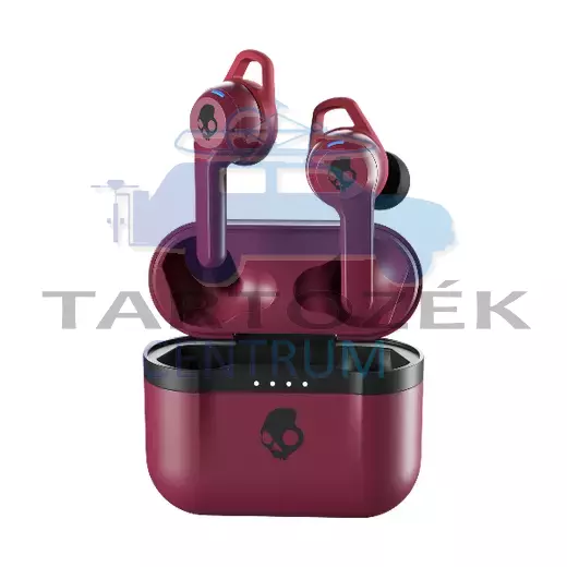 Skullcandy INDY EVO vezetéknélküli fülhallgató, Mélyvörös