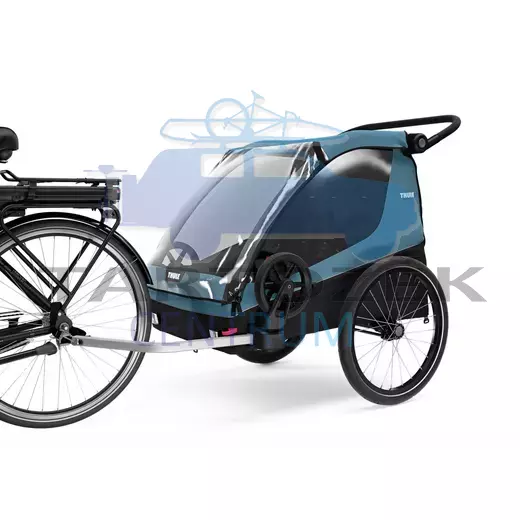 Thule Courier 10102001 kerékpáros gyermekhordozó, kék
