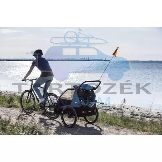 Thule Courier 10102001 kerékpáros gyermekhordozó, kék