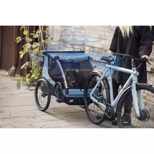 Thule Courier 10102001 kerékpáros gyermekhordozó, kék