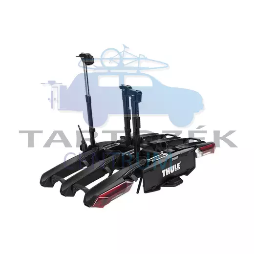 Thule Epos 979100 összecsukható e-bike 3as kerékpártartó vonóhorogra, fekete