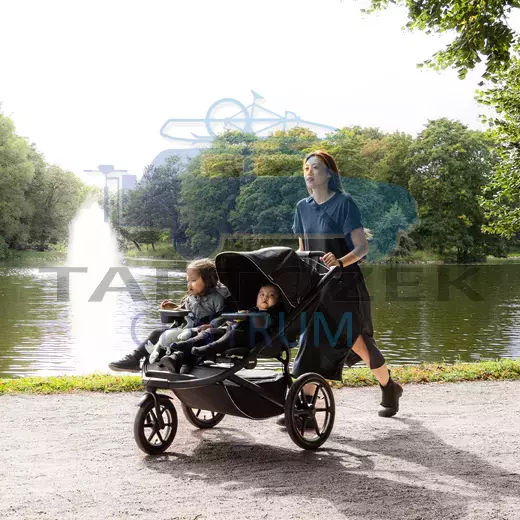 Thule Urban Glide 3 Double 10101978 iker babakocsi, fekete