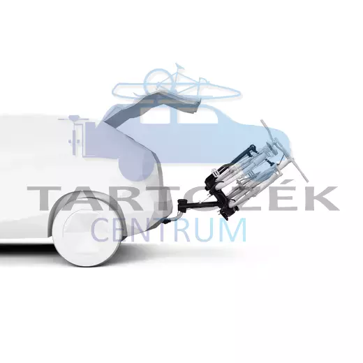 Thule EasyFold 3 9441 2-es E-bike ready kerékpártartó vonóhorogra, fekete