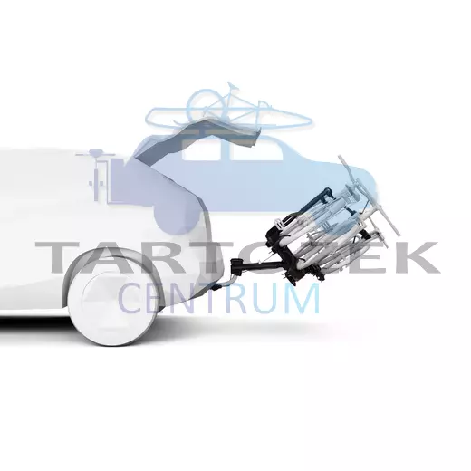 Thule EasyFold 3 9441 2-es E-bike ready kerékpártartó vonóhorogra, fekete