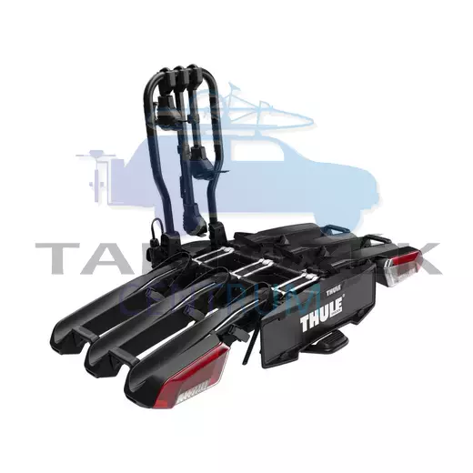 Thule EasyFold 3 9451 3-as E-bike ready kerékpártartó vonóhorogra, fekete