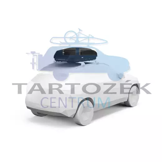 Thule Force 3 S 645100 tetőbox, fekete