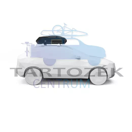 Thule Force 3 S 645100 tetőbox, fekete