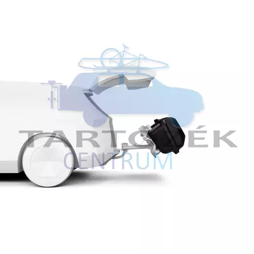 Thule Santu 909400 csomagtartó box vonóhorogra, fekete