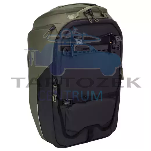 Kerékpártáska és hátizsák 3205092 Paramount Pannier 26L, zöld