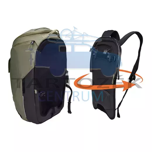 Kerékpártáska és hátizsák 3205092 Paramount Pannier 26L, zöld