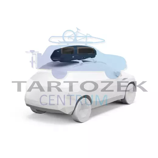 Thule Force 3 L Sport 645600 tetőbox, fekete