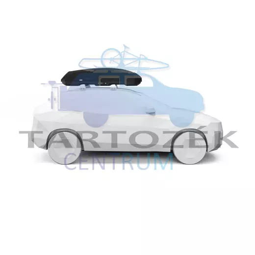 Thule Force 3 L Sport 645600 tetőbox, fekete