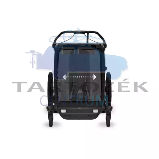 Thule Chariot Sport 2 Double 10201031, Black