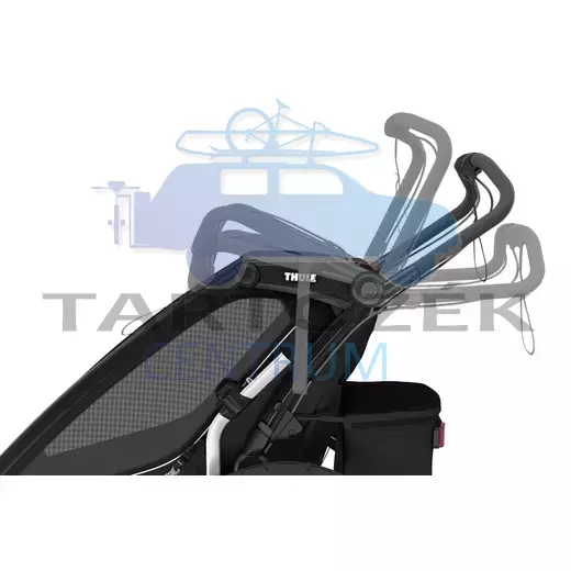 Thule Chariot Sport 2 Double 10201031, Black