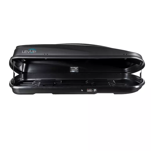 LevUp CUBE 470 tetőbox, matt black