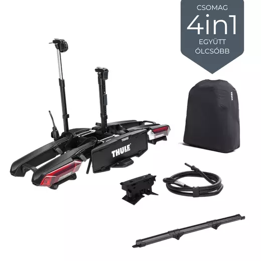 Thule Epos 978100, 2-es e-bike kerékpártartó vonóhorogra 4az1-ben