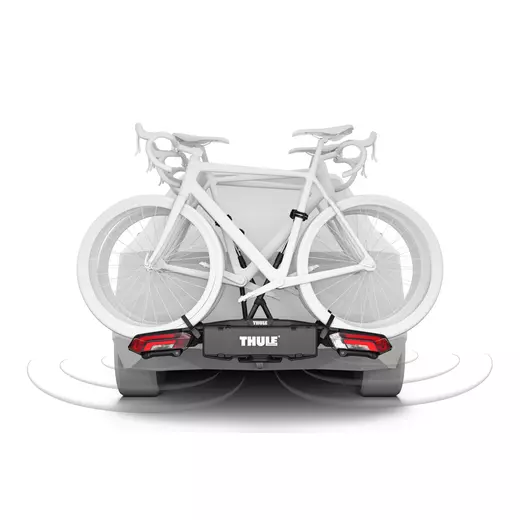 Thule Epos ParkSecure 3 (9803100) összecsukható e-bike kerékpártartó vonóhorogra, fekete