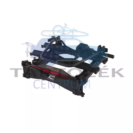Spinder SC2 LED S30001 kerékpártartó vonóhorogra, black