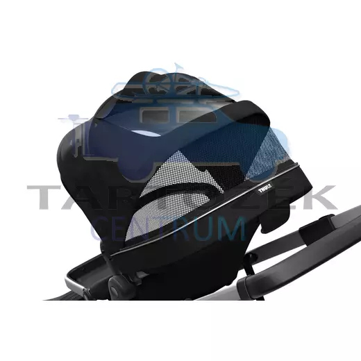Thule Sleek mózeskosárral 11000007 babakocsi Fekete