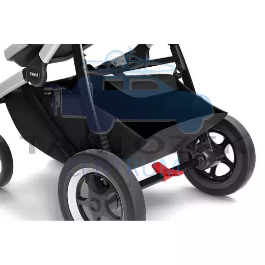 Thule Sleek mózeskosárral 11000009 babakocsi Piros