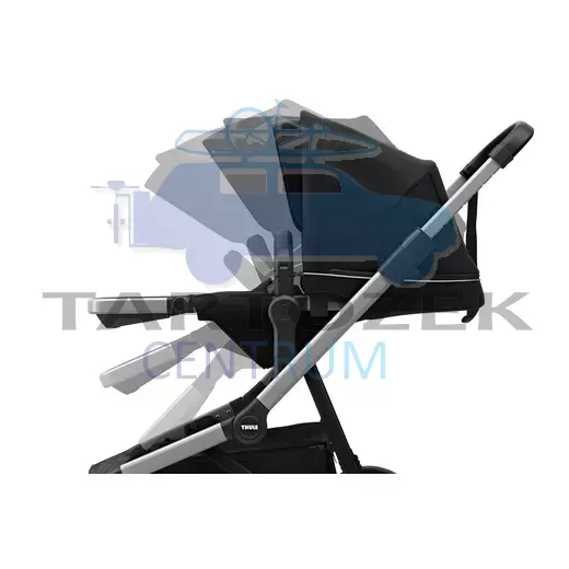 Thule Sleek mózeskosárral 11000007 babakocsi Fekete