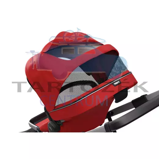 Thule Sleek mózeskosárral 11000009 babakocsi Piros