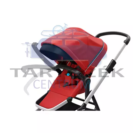 Thule Sleek mózeskosárral 11000009 babakocsi Piros