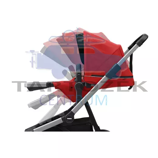 Thule Sleek mózeskosárral 11000009 babakocsi Piros