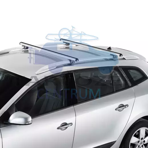 Cruz Oplus Alu tetőcsomagtartó tetőkorlátra 924-050