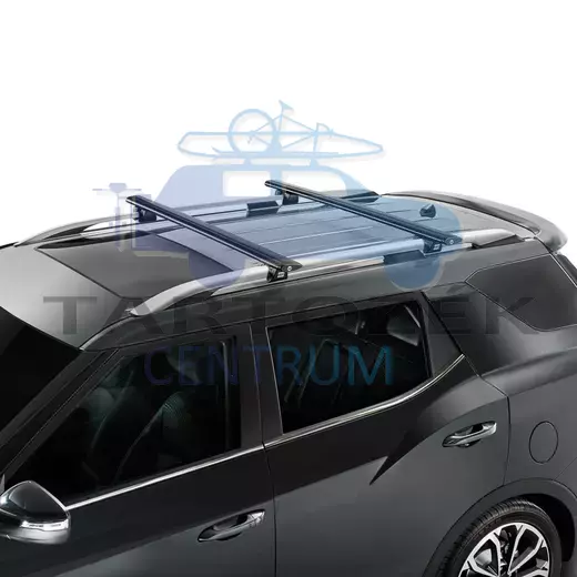Cruz Airo Dark R128 tetőcsomagtartó tetőkorlátra 925-795