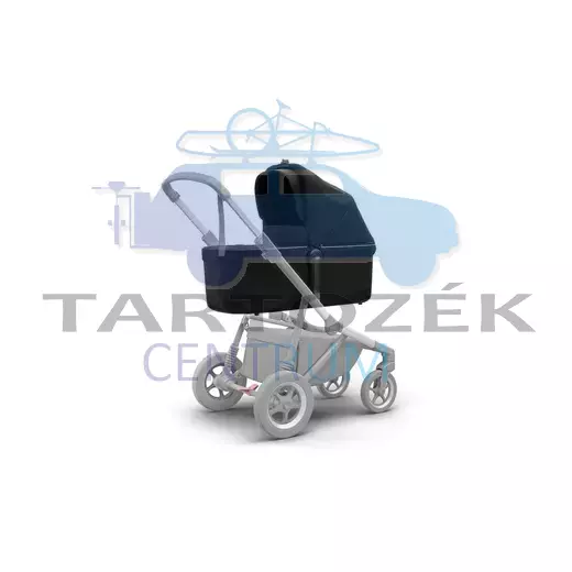 Thule Sleek mózeskosárral 11000007 babakocsi Fekete