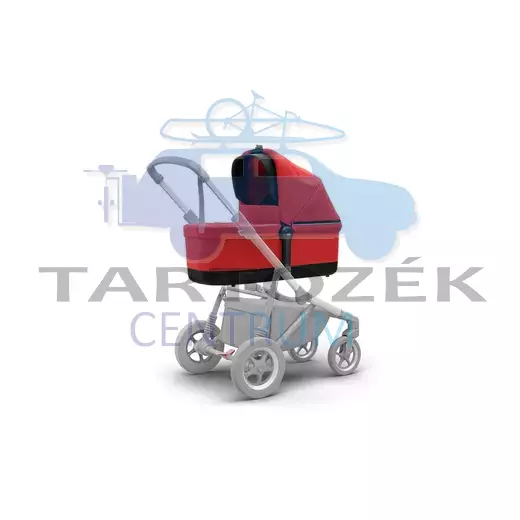 Thule Sleek mózeskosárral 11000009 babakocsi Piros