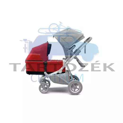 Thule Sleek mózeskosárral 11000009 babakocsi Piros