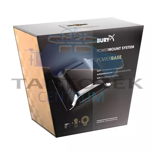Bury PowerBase tartó bázis tápkábellel