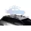 Thule SmartRack 1180 acél csomagtartó rúd és talp, fekete