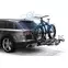 Thule EasyFold XT 934 3-as kerékpártartó vonóhorogra, ezüst