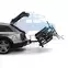 Thule EasyFold XT 934 3-as kerékpártartó vonóhorogra, ezüst