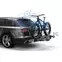 Thule EasyFold XT 933 2-es kerékpártartó vonóhorogra, ezüst