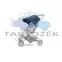 Thule Spring Canopy 11300303 babakocsi napellenző, kék